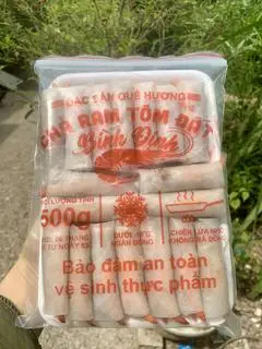 Hình ảnh 1kg 2 gói chả ram tôm đất loại 1