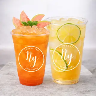 Hình ảnh Trà Ổi Hồng (L) + Trà Chanh ĐB (L)