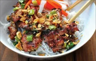Hình ảnh bún thịt nướng 