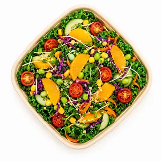 Hình ảnh Salad theo mùa và cam xanh (Low Calo)