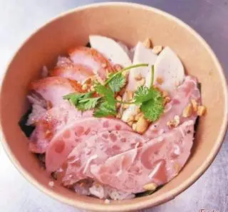 Hình ảnh Xôi chả lụa jambon