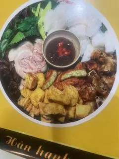 Hình ảnh bún đậu chân giò
