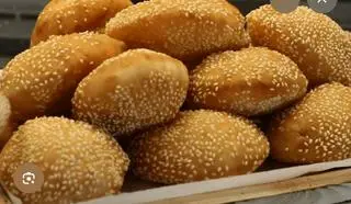 Hình ảnh bánh tiêu nhân đậu xanh