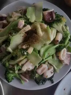 Hình ảnh Mực Xào Bông Cải
