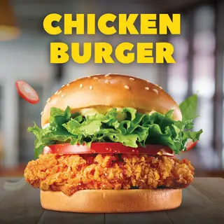 Hình ảnh Burger Gà Thượng Hạng