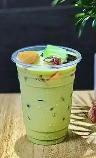 Hình ảnh trà sữa thái xanh