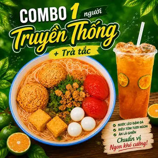 Hình ảnh Combo 1 người truyền thống
