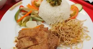 Hình ảnh Cơm sườn bì