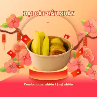 Hình ảnh Combo mix xoài táo - 350g
