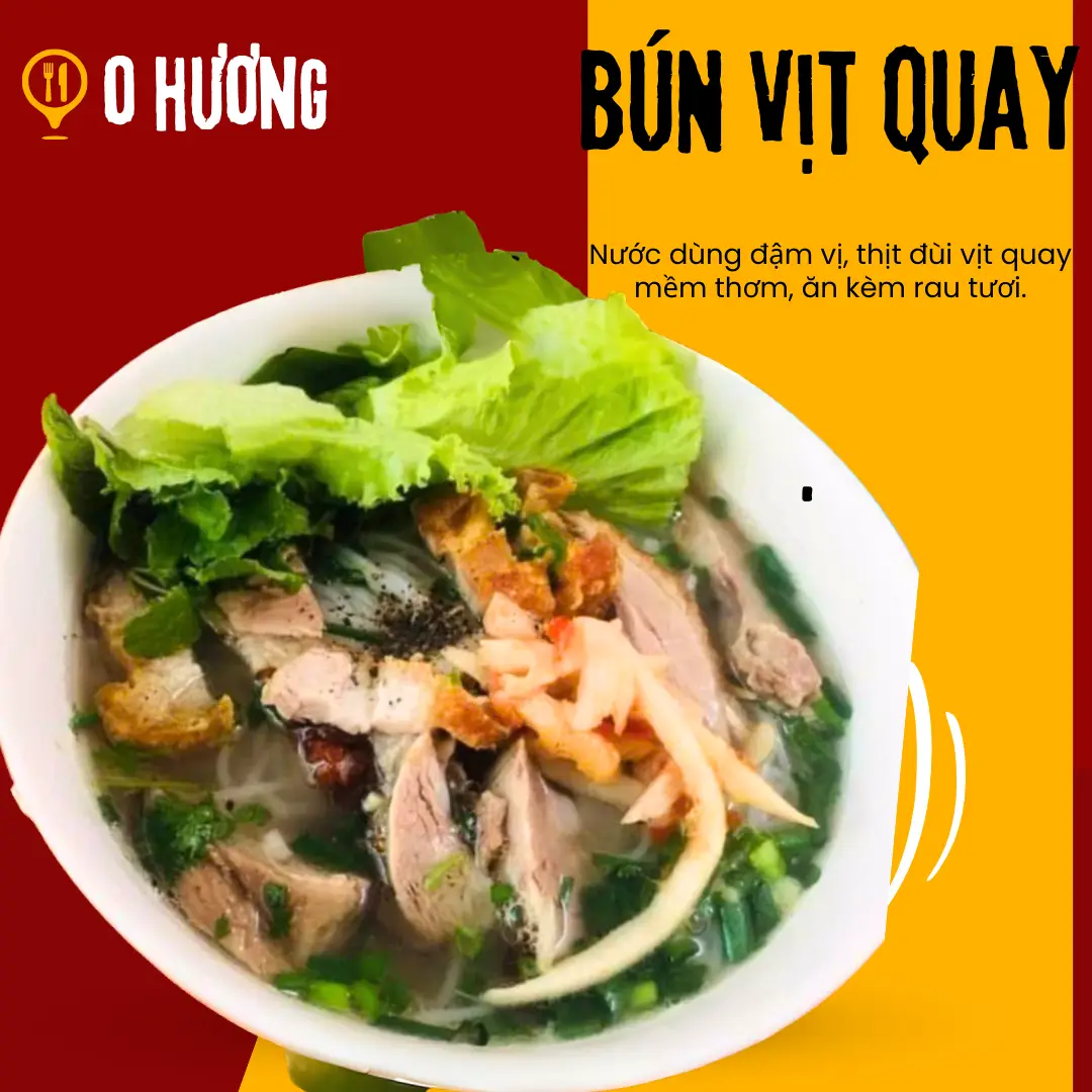 Hình ảnh Bún vịt quay