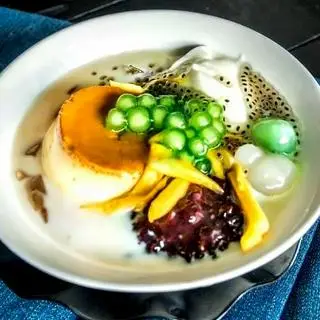 Hình ảnh Sữa chua mít caramen trân châu thạch