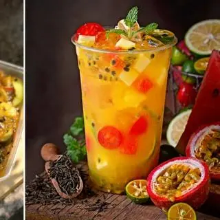 Hình ảnh Trà Hoa Quả Nhiệt Đới 