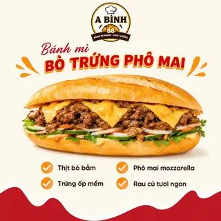 Hình ảnh bánh mì bò nướng phô mai