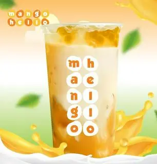 Hình ảnh Sữa chua xoài dừa non