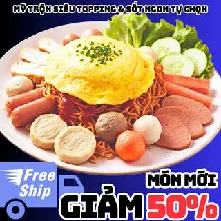 Hình ảnh Mỳ Trộn Siêu Topping + Sốt Ngon Tự Chọn