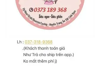 Hình ảnh Gọi hoặc zalo 037/318/9368 .Nếu app ko có ship khách nhé