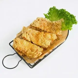 Hình ảnh steak gà rán nhỏ