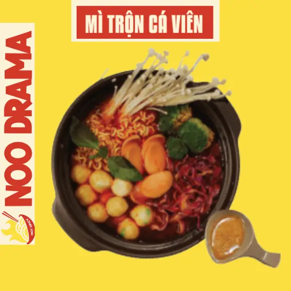 Hình ảnh MÌ TRỘN CÁ VIÊN