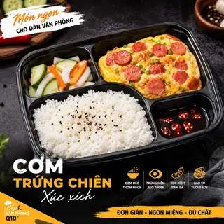 Hình ảnh Cơm trứng chiên xúc xích