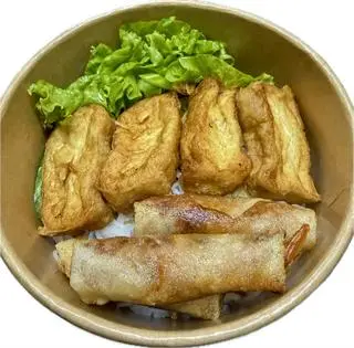 Hình ảnh Bún đậu hủ + chả ram