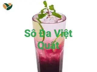Hình ảnh Sô Đa Việt Quất