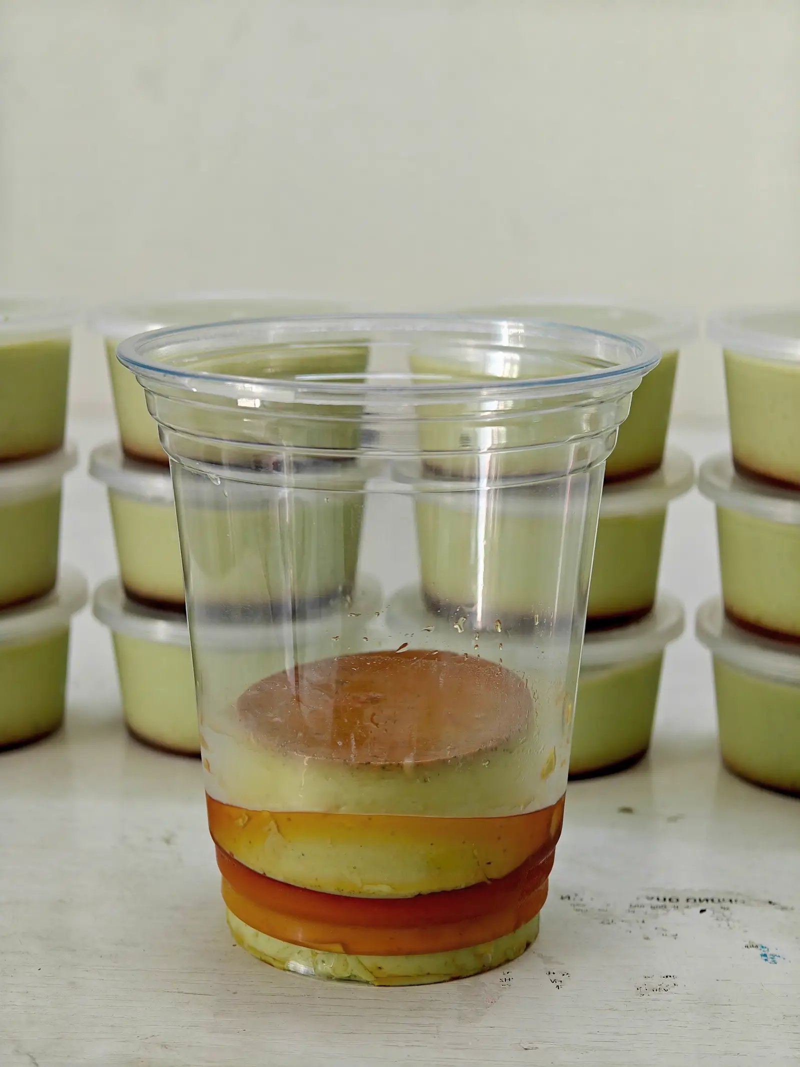 Hình ảnh 2 Flan trà xanh