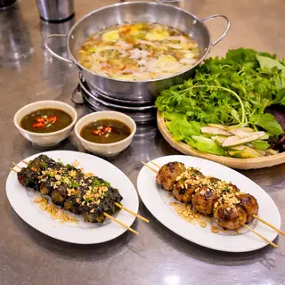 Hình ảnh Combo Nhúng Giấm + 1 Món Nướng - 209k ( 2 người ăn no nê )