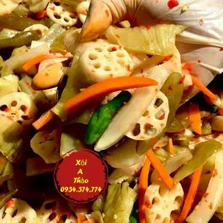 Hình ảnh kim chi ( đồ chua thập cẩm )