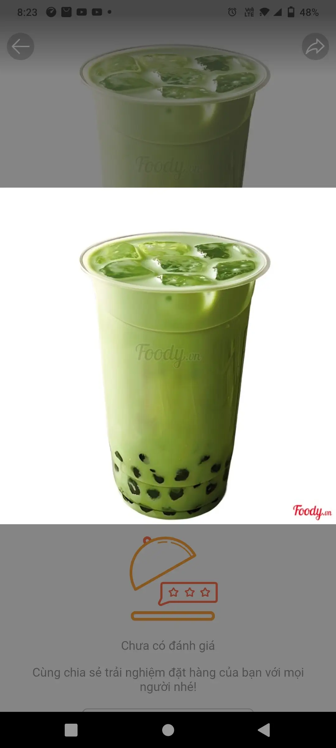 Hình ảnh trà sữa thái xanh 