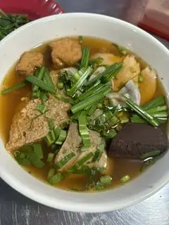 Hình ảnh Bún riêu thập cẩm xương giò + Sâm