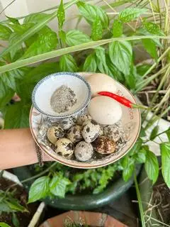 Hình ảnh Trứng Không Bạc To (luộc)