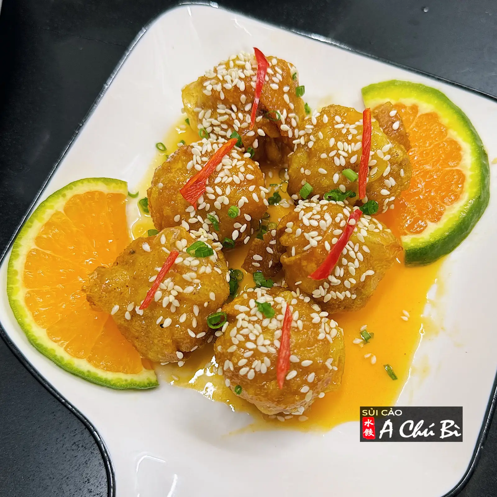 Hình ảnh HOÀNH THÁNH CHIÊN SỐT CAM