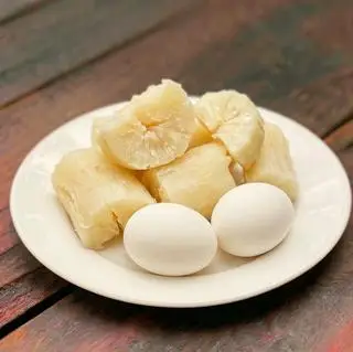 Hình ảnh Combo 300gr Khoai Mì 2 Trứng Gà Ta