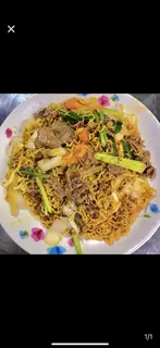 Hình ảnh mì xào bò 