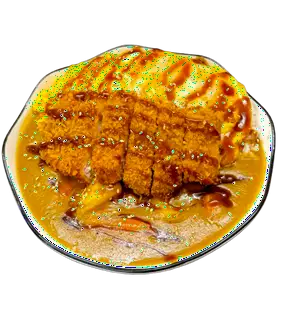 Hình ảnh Cơm Cà Ri Tonkatsu Trứng Phủ