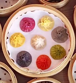 Hình ảnh Dimsum sắc màu (hình ảnh chỉ mang tính minh hoạ)
