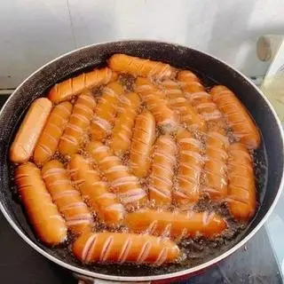 Hình ảnh Xúc xích rán 2 cái