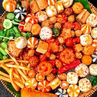 Hình ảnh Combo cá viên chiên mắm tỏi phần nhỏ