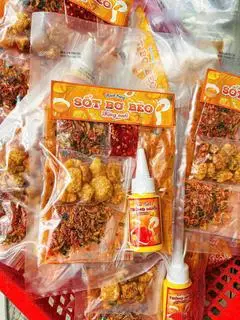 Hình ảnh BT dẻo tôm bơ béo trứng muối 