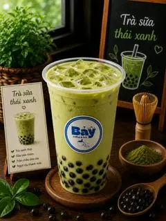 Hình ảnh Trà sữa Thái xanh