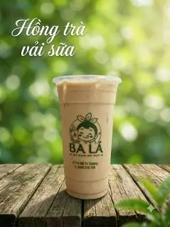 Hình ảnh Hồng trà vải sữa sz M