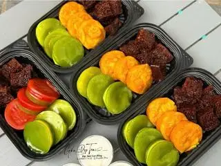 Hình ảnh Bánh da heo - chuối - thốt nốt
