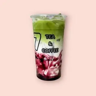 Hình ảnh Matcha uji - latte việt quất