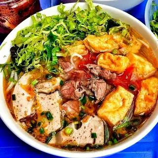 Hình ảnh Bún riêu đậu - giò - bò