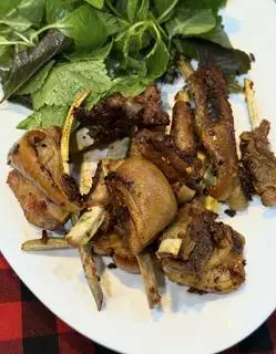 Hình ảnh Sườn dê nướng