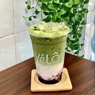 Hình ảnh Matcha Latte Việt Quất