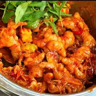 Hình ảnh CHÂN GÀ SÔT THÁI 