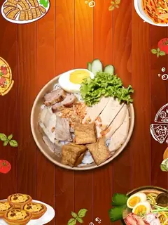 Hình ảnh Bún mắm nêm thập cẩm 