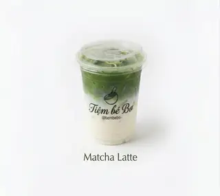 Hình ảnh Matcha latte sữa hạt