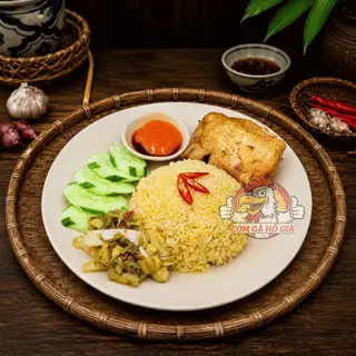 Hình ảnh Cơm má đùi CN xốt mắm tỏi 